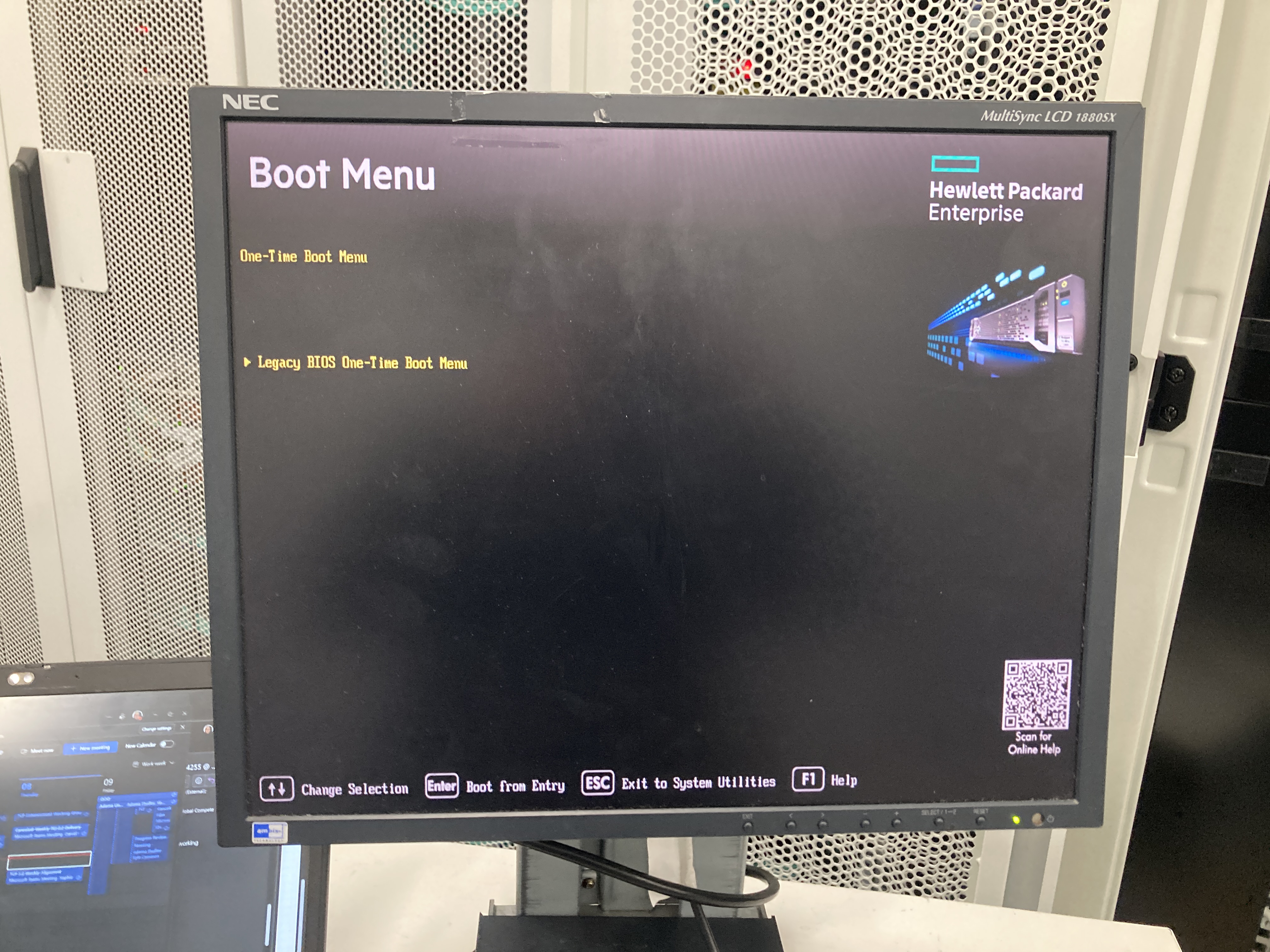 Server rack installation